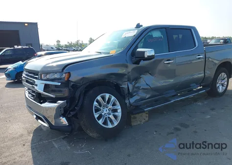 2020 Chevrolet Silverado K1500 Ltz из США, поврежденный, VIN 1GCUYGED2LZ324212